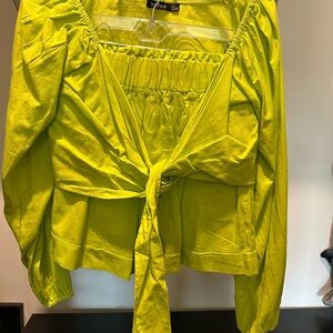 Boohoo Green Women's Short Set